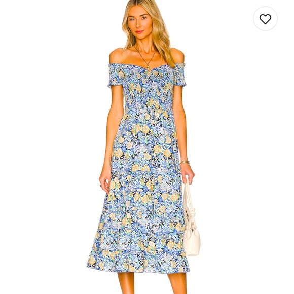 Mina Dress in Indigo - Picture 1 of 3